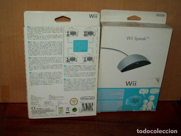 Prueba Impulso habilidad wii speak - juego consola wii pack nuevo precin - Comprar Videojuegos y  Consolas Nintendo Wii de segunda mano en todocoleccion - 154140414