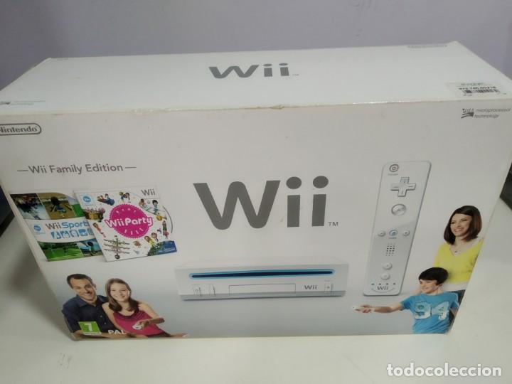 Videojuegos y consolas: CONSOLA NINTENDO WII  EN CAJA - Foto 3