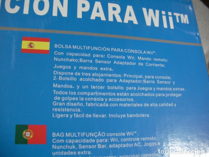 Videojuegos y consolas: BOLSA MULTIFUNCION PARA WII - Foto 3
