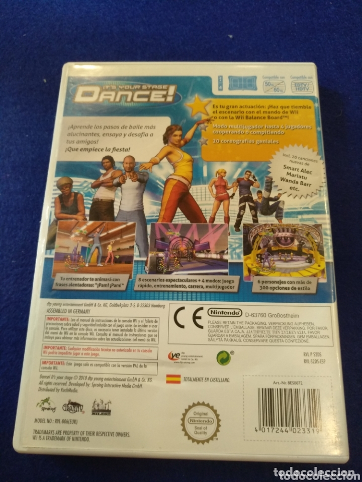 Videojuegos y consolas: Juego Wii Dance its your stage - Foto 2