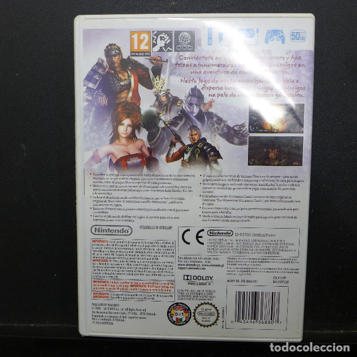Videojuegos y consolas: NINTENDO WII SAMURAI WARRIORS 3 - Foto 2