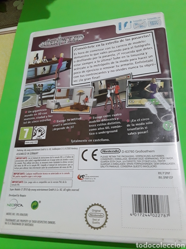 Videojuegos y consolas: Super Modelos Nintendo Wii - Foto 2