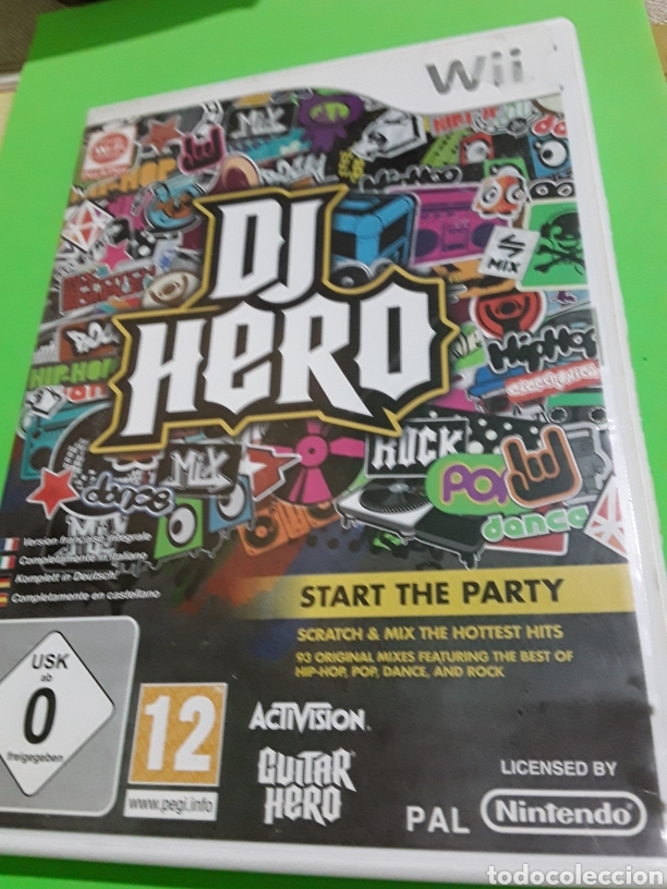 Videojuegos y consolas: DJ HERO NINTENDO WII - Foto 1