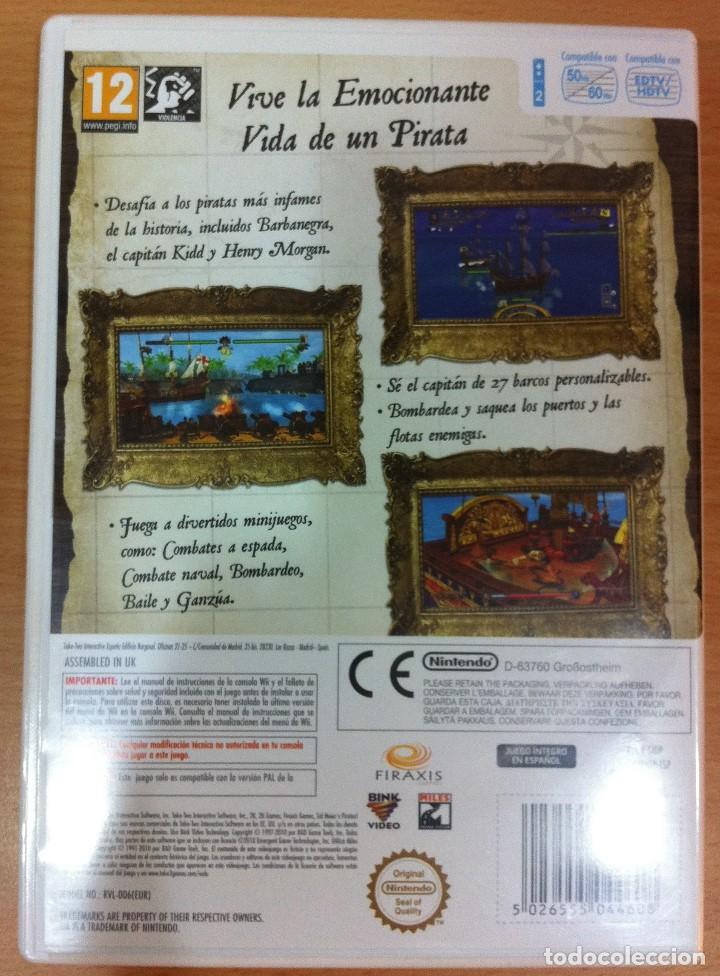 Videojuegos y consolas: JUEGO NINTENDO Wii - PIRATES, DE SID MEIER (2010) - Foto 3