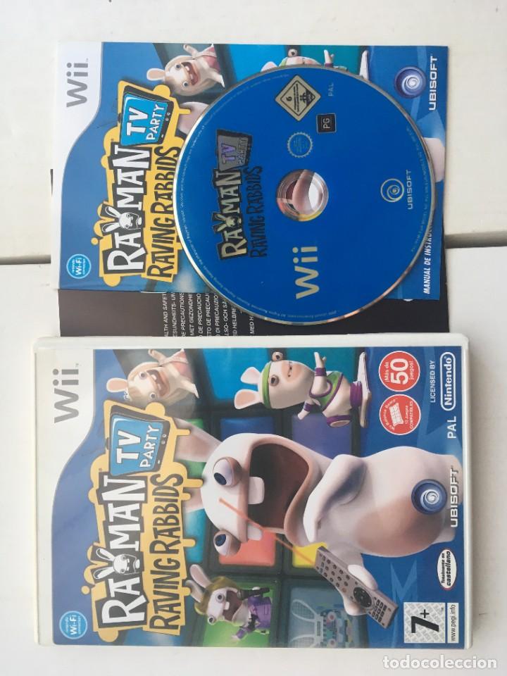 rayman raving rabbids tv party wii
