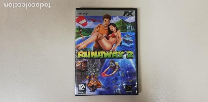 Videojuegos y consolas: V- RUNAWAY 2 FX - PC CD DVD ROM CON MANUAL - Foto 1