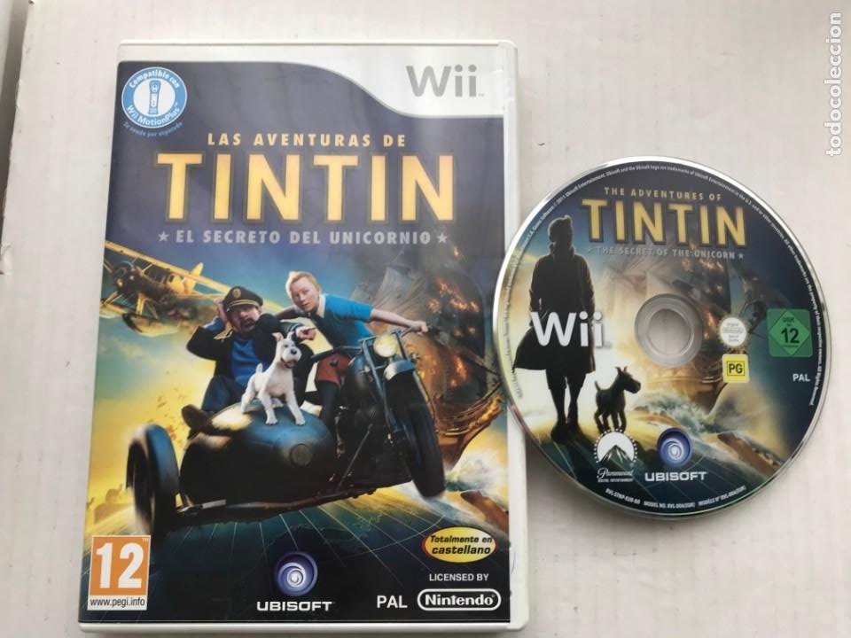 As Aventuras de Tintim, Wii, Jogos