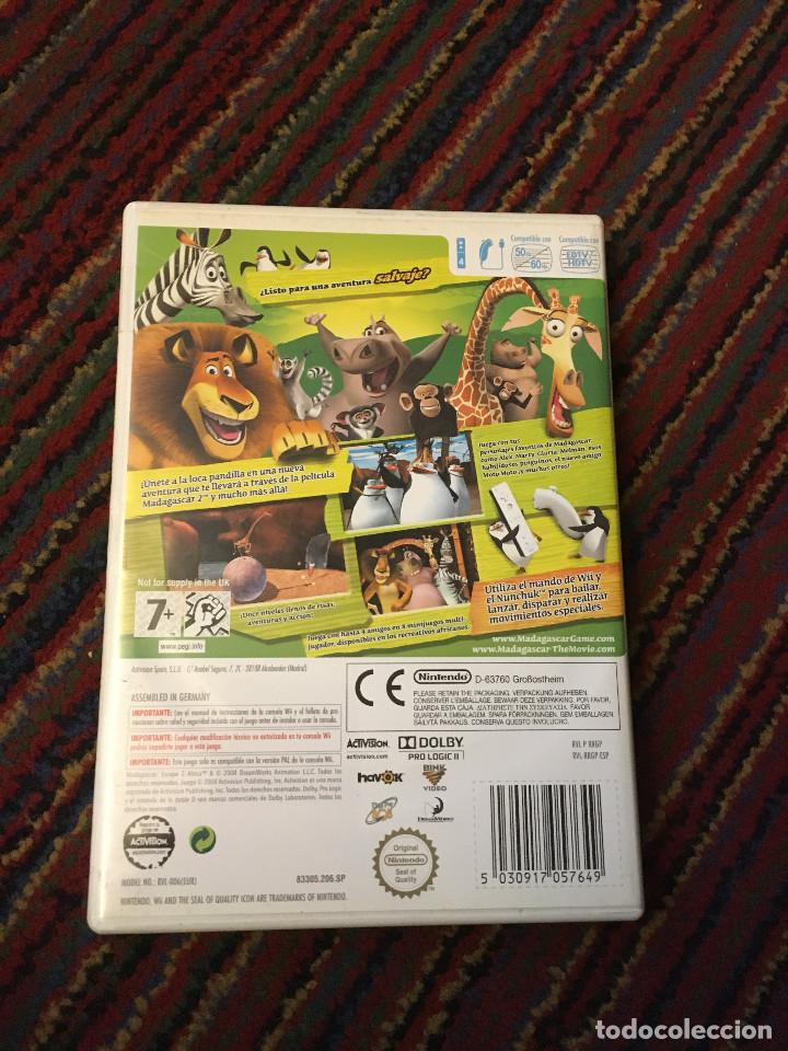 Videojuegos y consolas: MADAGASCAR 2 NINTENDO WII - Foto 2