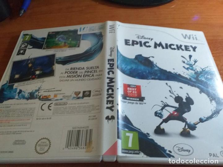 Videojuegos y consolas: DISNEY EPIC MICKEY PAL ESPWII - Foto 4