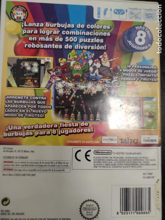 Videojuegos y consolas: Bust a Move - Nintendo Wii - Pal esp - Foto 2