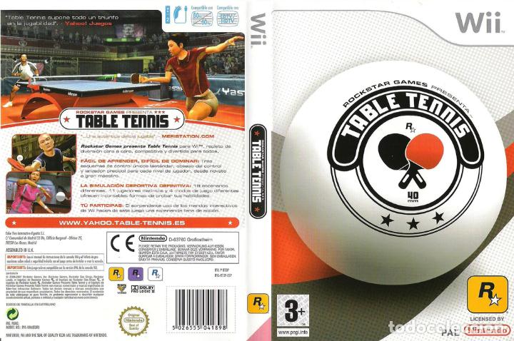 Videojuegos y consolas: Table Tennis Wii PAL - Foto 3
