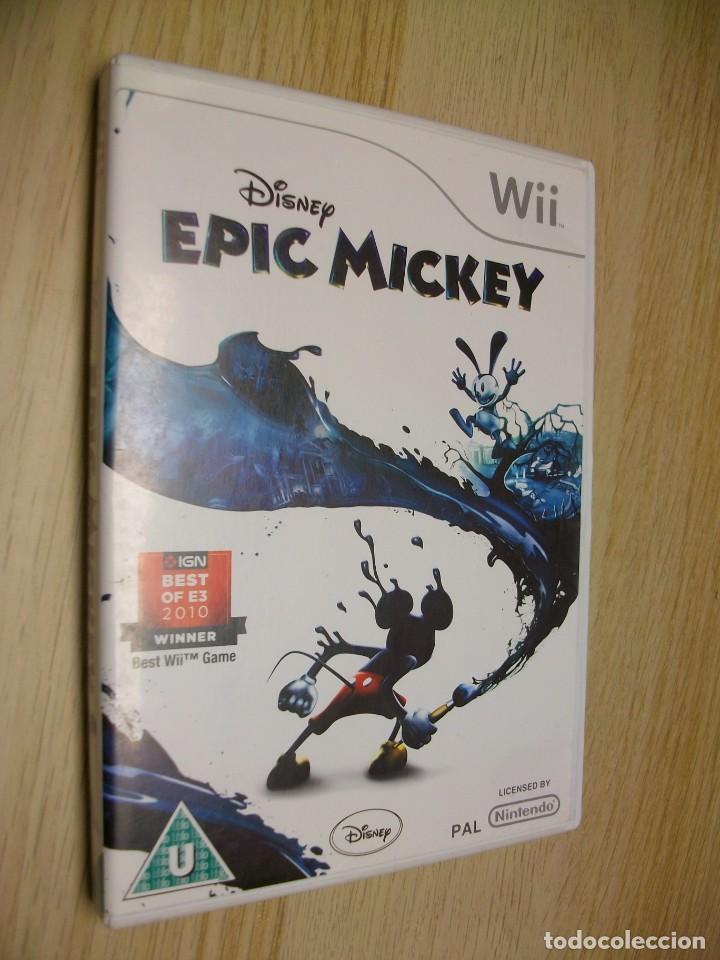 Videojuegos y consolas: Disney Epic Mickey para Nintendo Wii - Foto 1