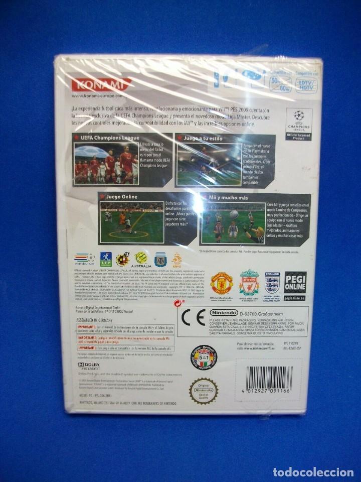 Videojuegos y consolas: PES2009 Wii NUEVO Y PRECINTADO - Foto 1