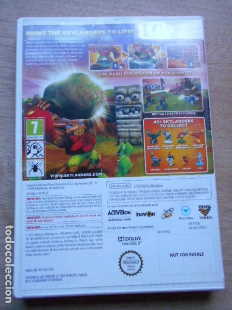 Videojuegos y consolas: WII SKYLANDERS GIANTS - Foto 2