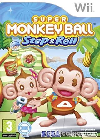 Videojuegos y consolas: Super Monkey Wall Wii Step & Roll - Wii (2&ordf; Mano - Bueno) - Foto 1