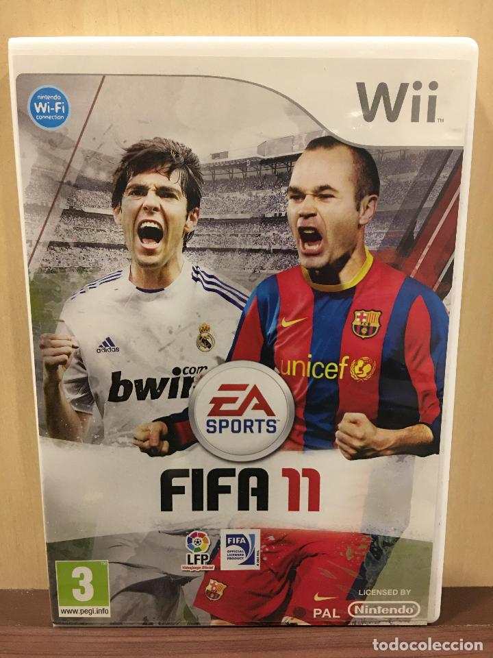 Videojuegos y consolas: FIFA 11 - Wii (2&ordf; Mano - Bueno) - Foto 1