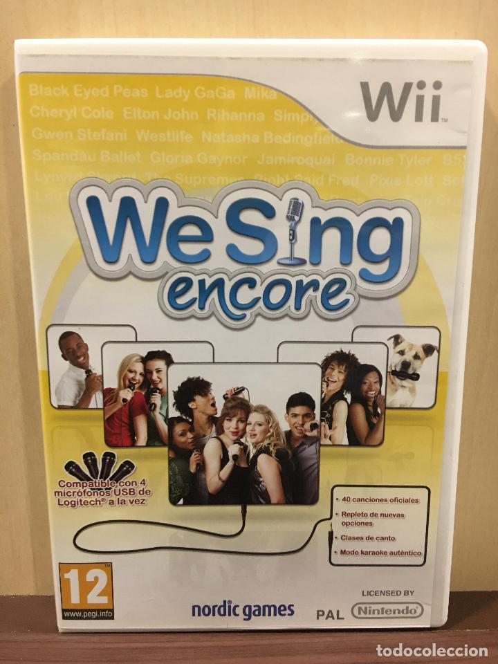 Videojuegos y consolas: We Sing Encore - Wii (2&ordf; Mano - Bueno) - Foto 1