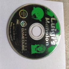 Videojuegos y Consolas: SOLO EL CD LUIGI'S MANSION NINTENDO GAMECUBE GC PAL-EUROPA , ORIGINAL 100%. Lote 288474318