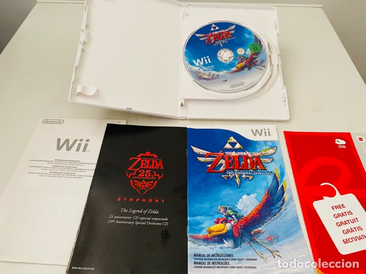 Videojuegos y consolas: Zelda Nintendo Wii Skyward Sword - Foto 3