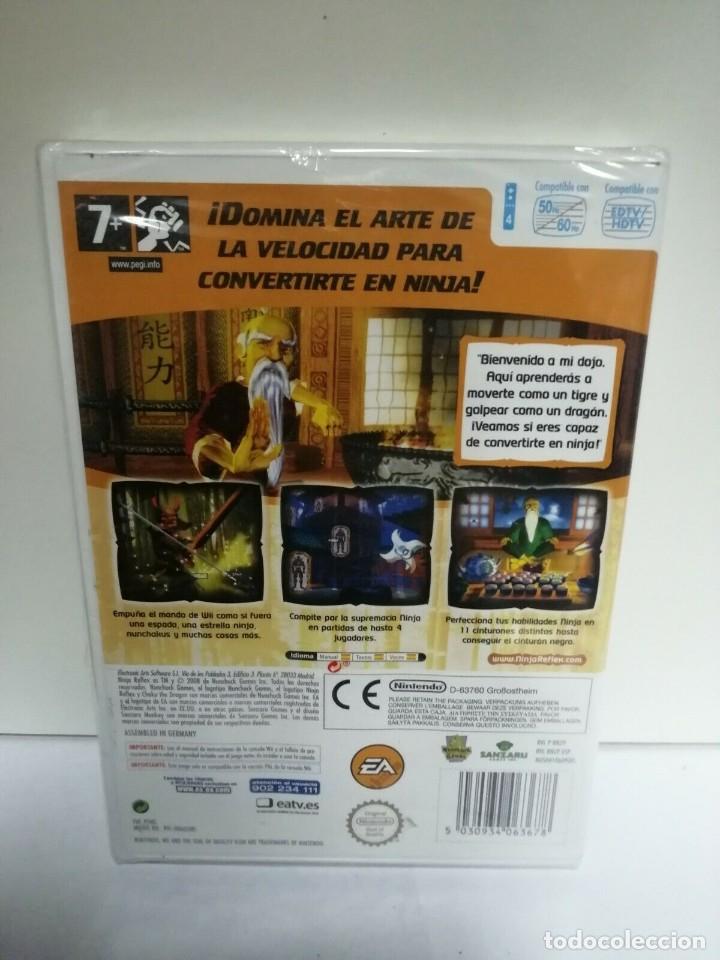Videojuegos y consolas: Wii NINJA REFLEX NUEVO/PRECINTADO - Foto 2