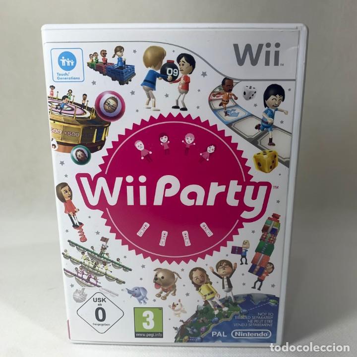 VIDEOJUEGO NINTENDO WII - WII PARTY + CAJA + INSTRUCCIONES (Juguetes - Videojuegos y Consolas - Nintendo - Wii)