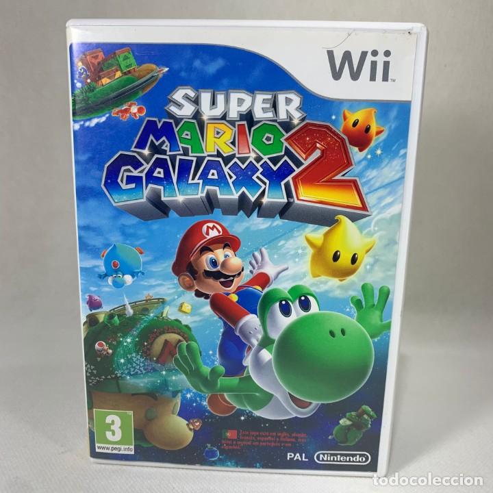 VIDEOJUEGO NINTENDO WII - SUPER MARIO GALAXY 2 + CAJA + INSTRUCCIONES - PIN SIN RASCAR (Juguetes - Videojuegos y Consolas - Nintendo - Wii)