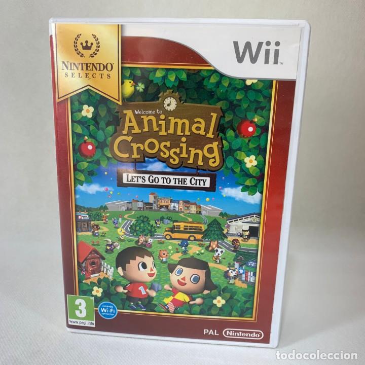 VIDEOJUEGO NINTENDO WII - ANIMAL CROSSING LET´S GO TO THE CITY + CAJA (Juguetes - Videojuegos y Consolas - Nintendo - Wii)
