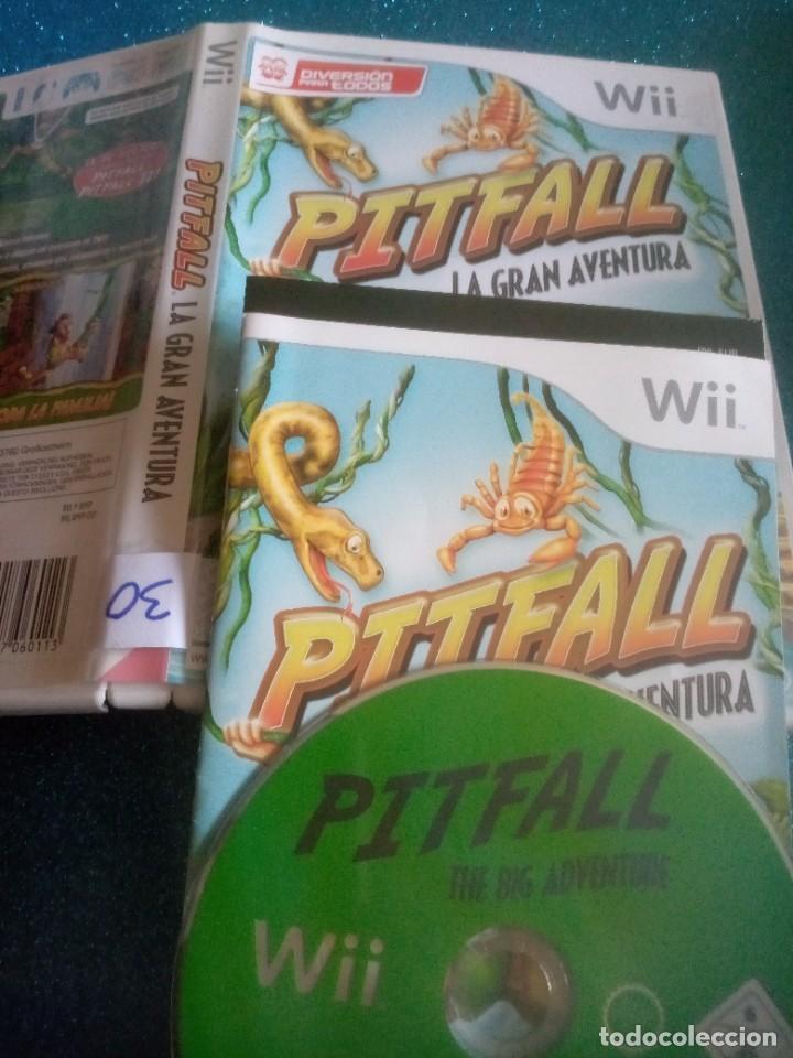 Videojuegos y consolas: Juego wii pitfall - Foto 1