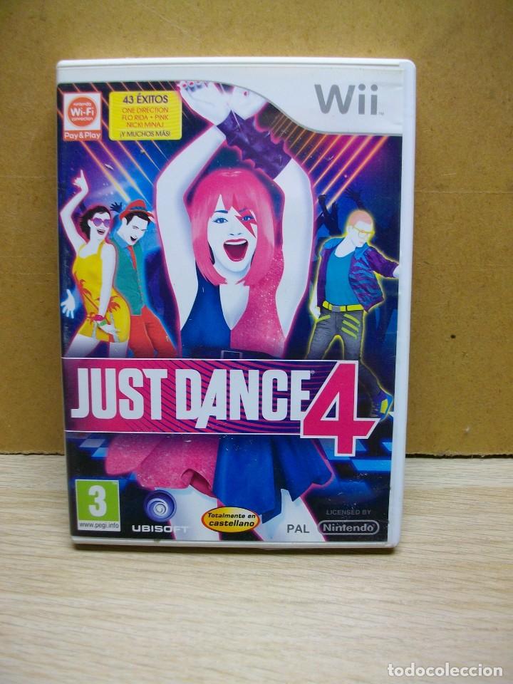 Videojuegos y consolas: JUST DANCE 4 JUEGO de Wii - Foto 1