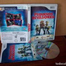 Videojuegos y Consolas: PEQUEÑOS INVASORES - JUEGO NINTENDO WII PAL COMPLETO. Lote 312341663