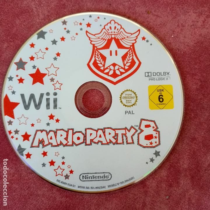 Videojuegos y consolas: Wii Mario party 8 solo CD - Foto 1