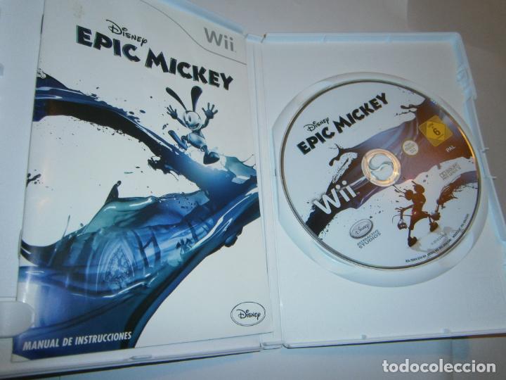 Videojuegos y consolas: JUEGO WII - EPIC MICKEY - Foto 2