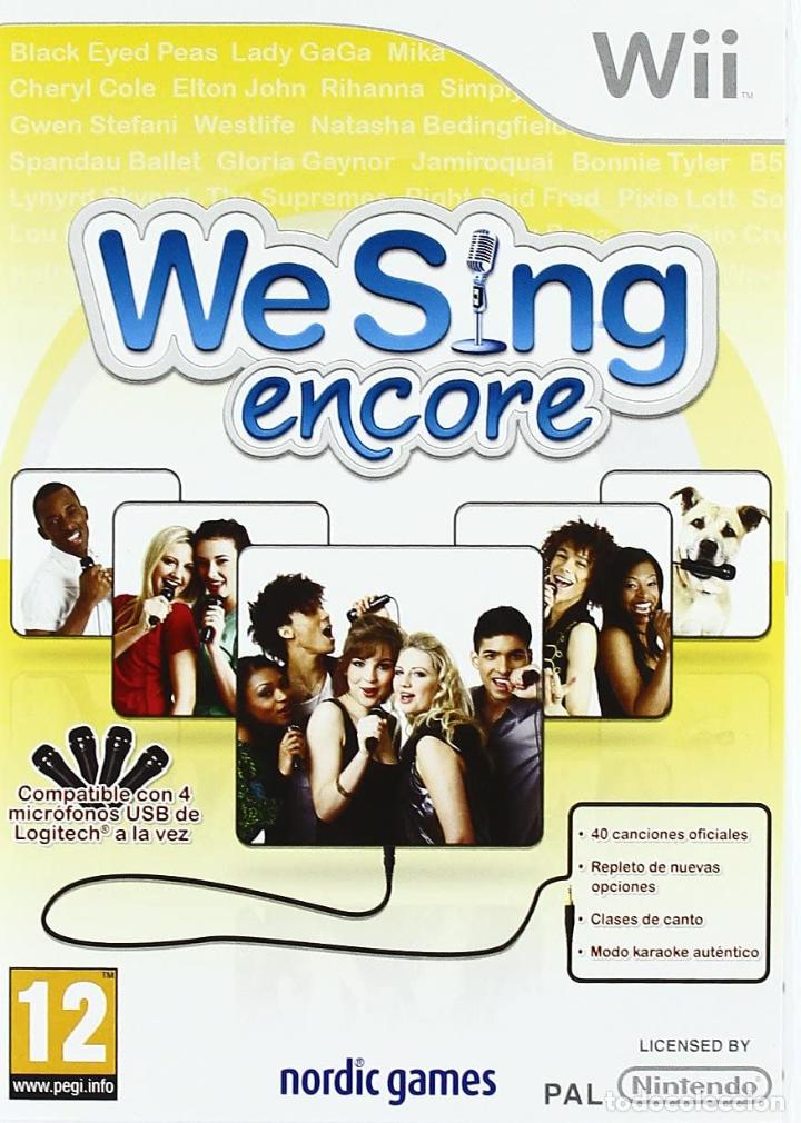 Videojuegos y consolas: We Sing Encore - Wii (Nuevo - Precintado) - Foto 1