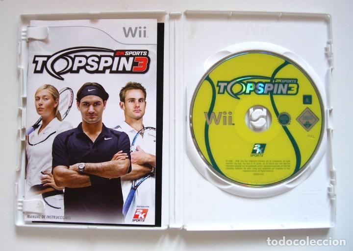 Videojuegos y consolas: Juego Nintendo Wii Top Spin 3 - Foto 3