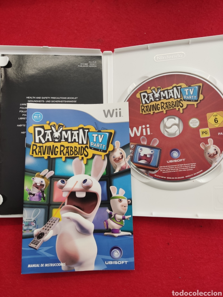 Videojuegos y consolas: Wii, Rayman TV party - Foto 2