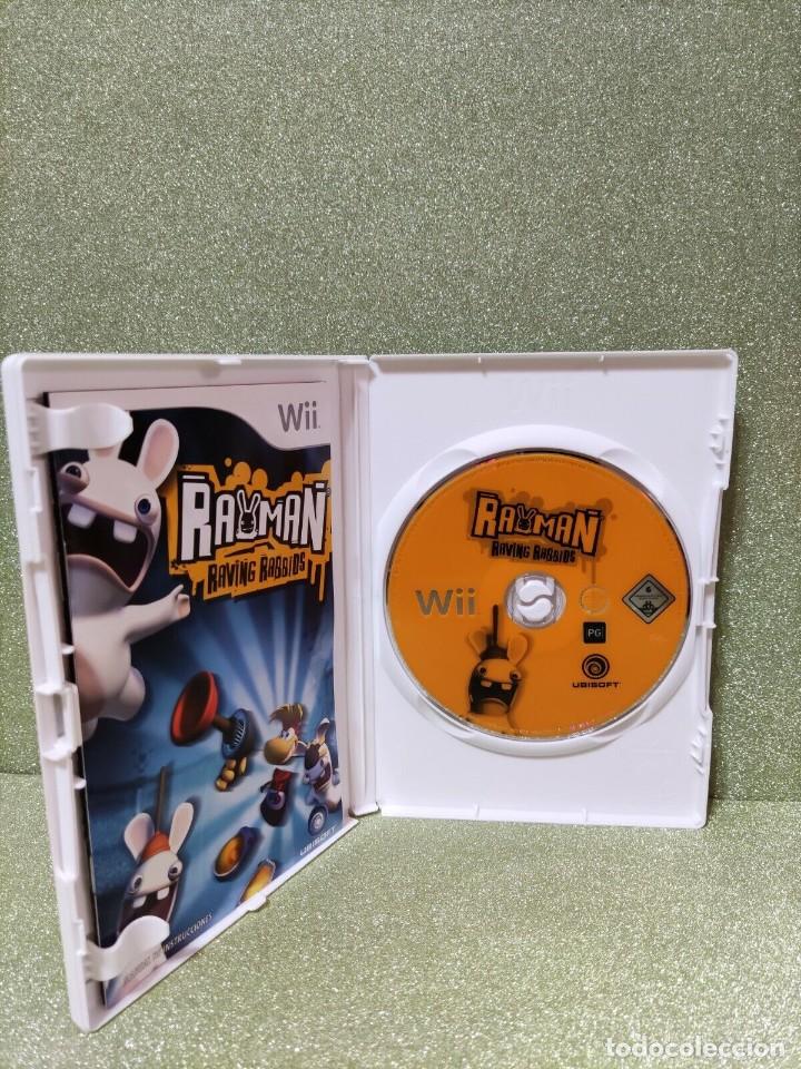 Videojuegos y consolas: JUEGO WII - RAYMAN RAVING RABBIDS - Foto 2