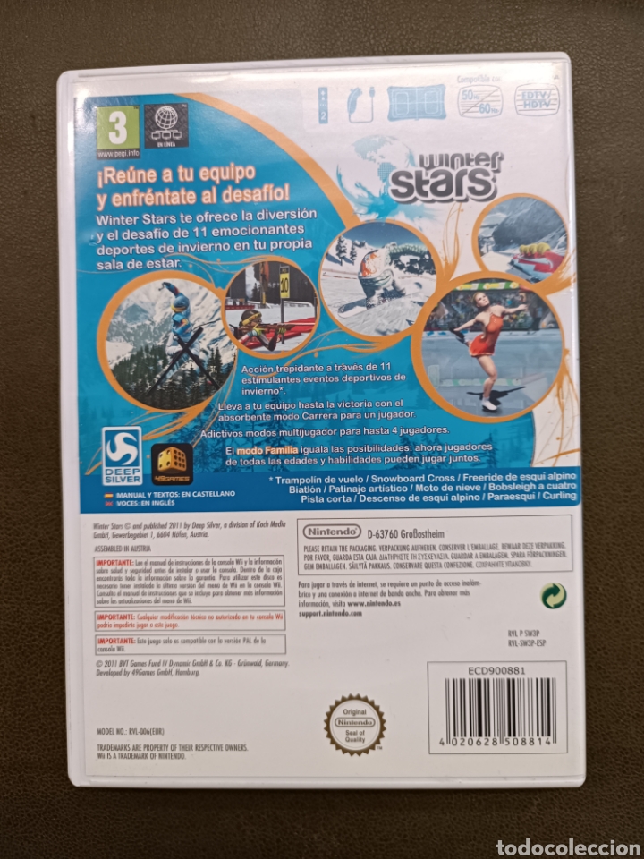 Videojuegos y consolas: Juego, Wii winter stars - Foto 2