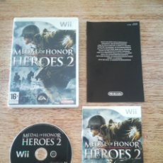 Videojuegos y Consolas: MEDAL OF HONOR - HEROES 2 -COMPLETO - WII - NINTENDO. Lote 362319830