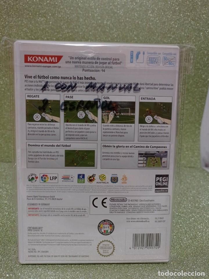 Videojuegos y consolas: JUEGO WII PES 2008 PRO EVOLUTION SOCCER - Foto 2