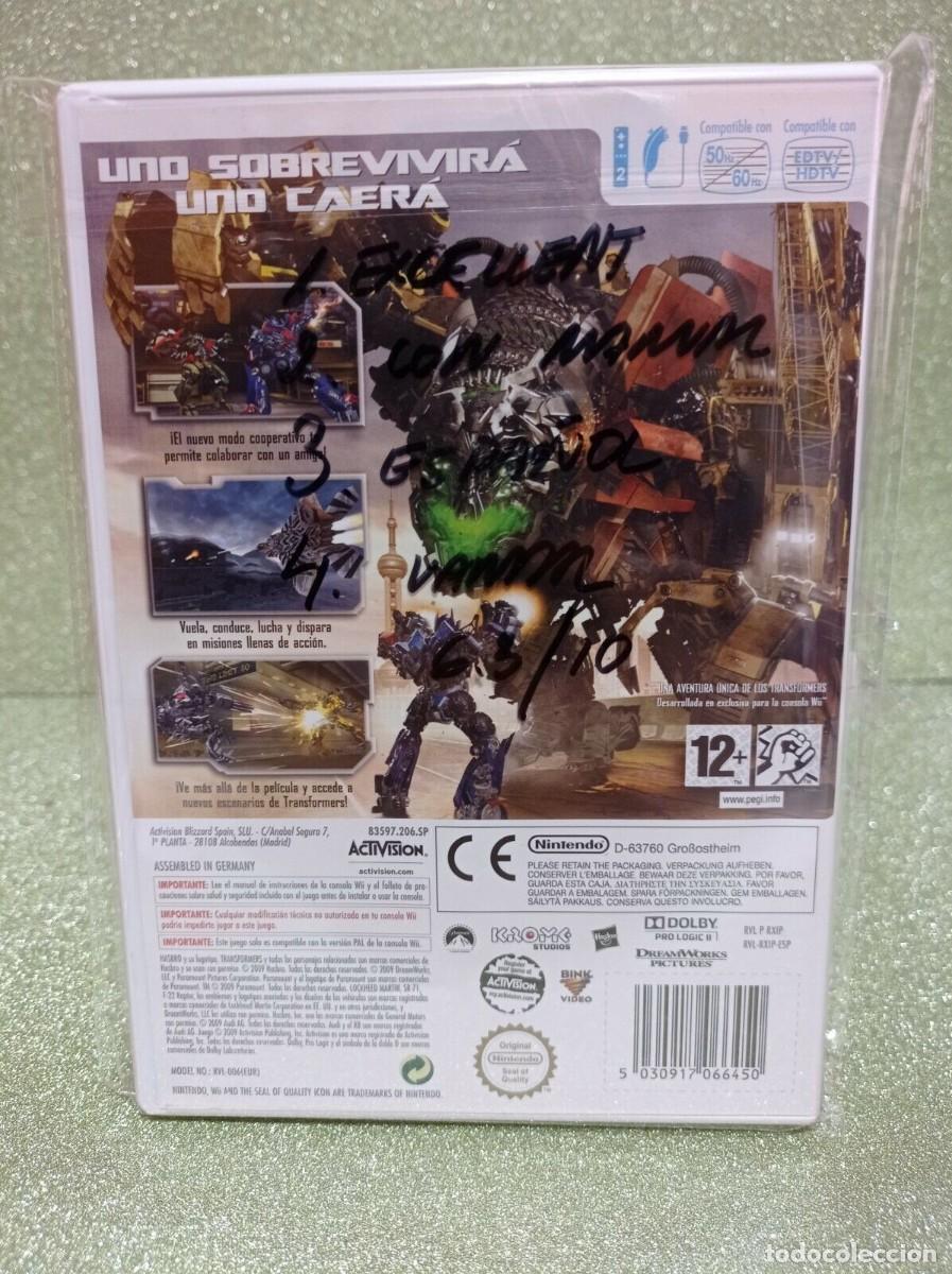 Videojuegos y consolas: JUEGO WII TRANSFORMERS: LA VENGANZA DE LOS CA&Iacute;DOS - Foto 2