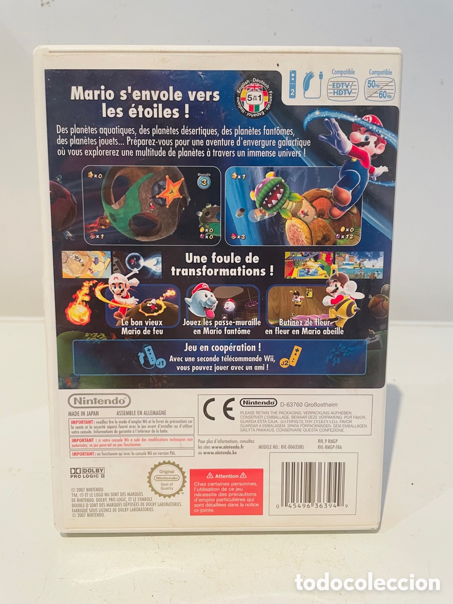 Videojuegos y consolas: Super Mario Galaxy Nintendo Wii - Foto 5