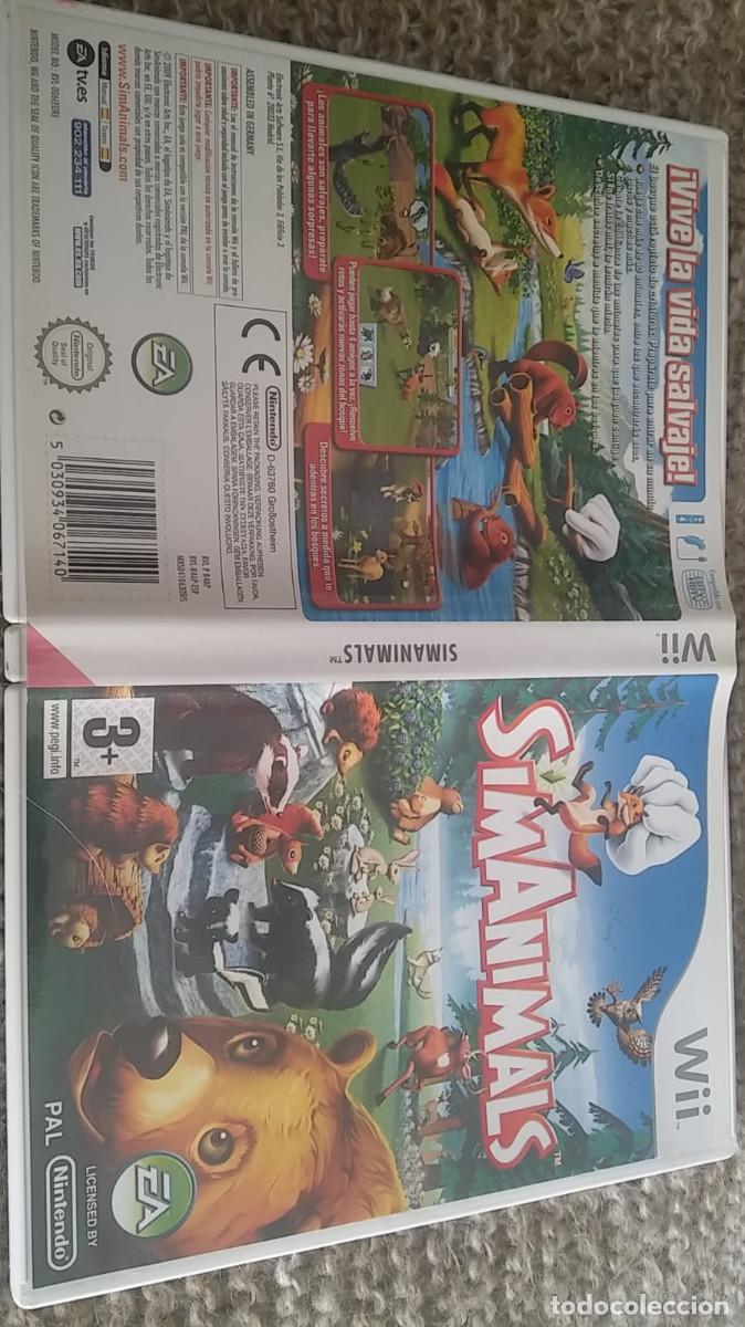 Videojuegos y consolas: JUEGO NINTENDO WII SIMANIMALS - Foto 1
