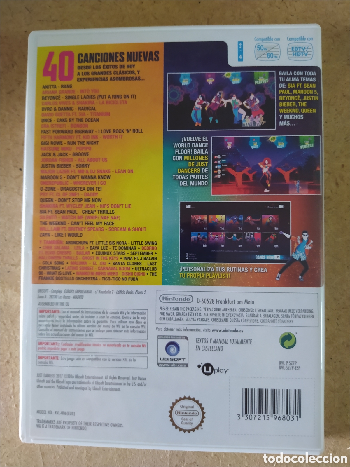 Videojuegos y consolas: Just dance 2017 - Nintendo wii s. - Foto 2
