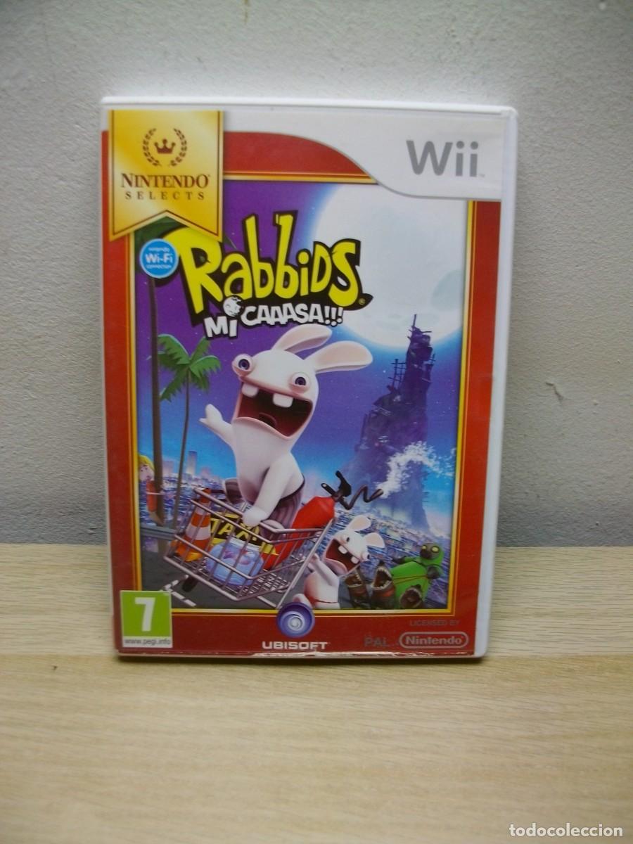 Videojuegos y consolas: Rabbids Mi Caaasa!!! JUEGO de Wii - Foto 1