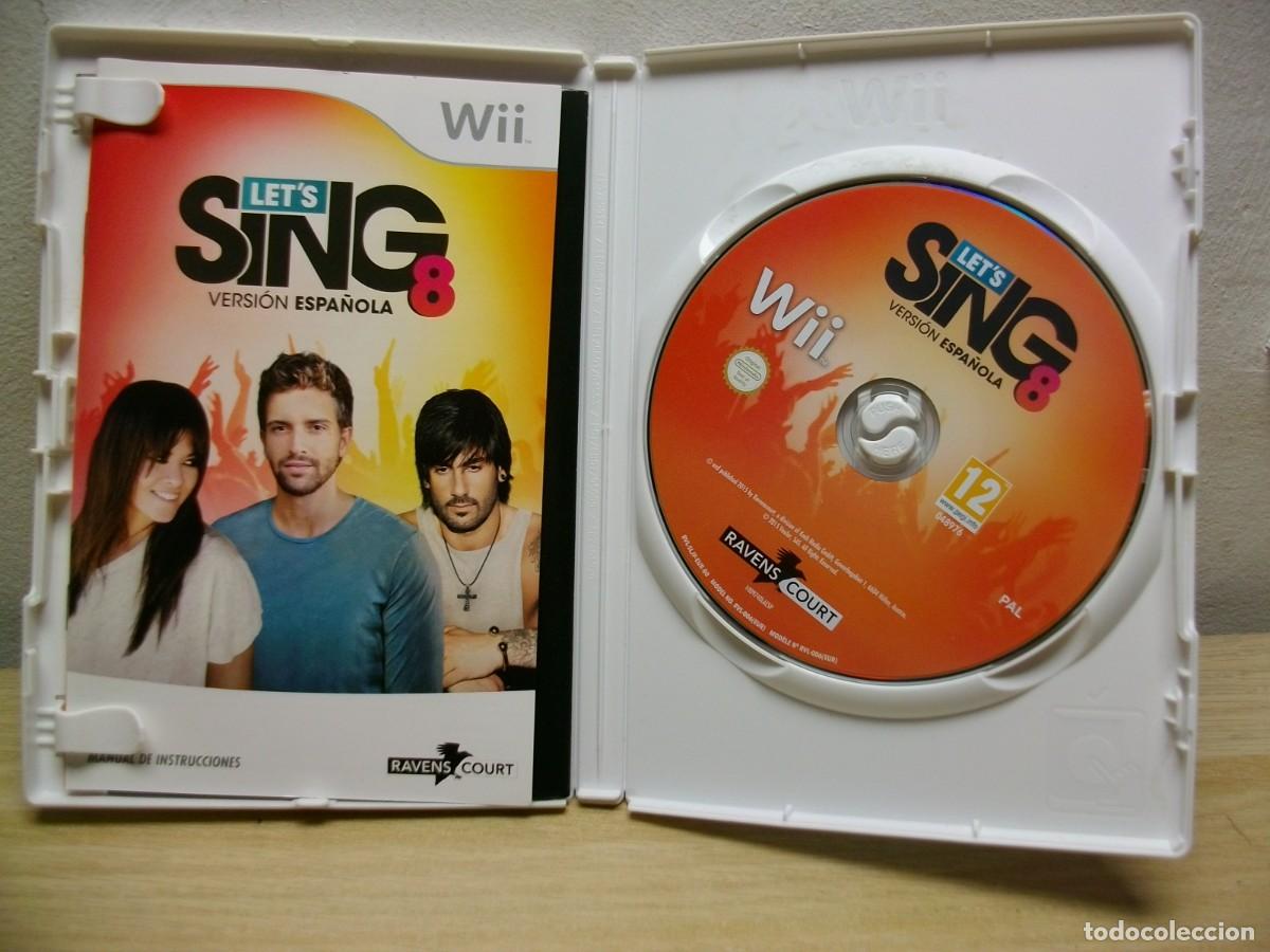 Videojuegos y consolas: Lets Sing 8 - Versi&oacute;n Espa&ntilde;ola JUEGO de Wii - Foto 2