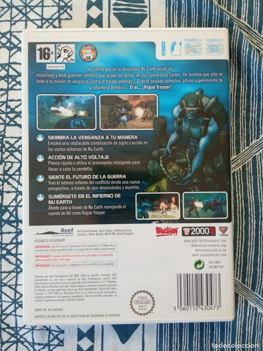 Videojuegos y consolas: Rogue Trooper - WII - Pal Espa&ntilde;a - Foto 2