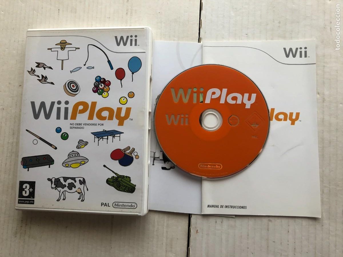 Wii Play Nintendo Wii No Manual 