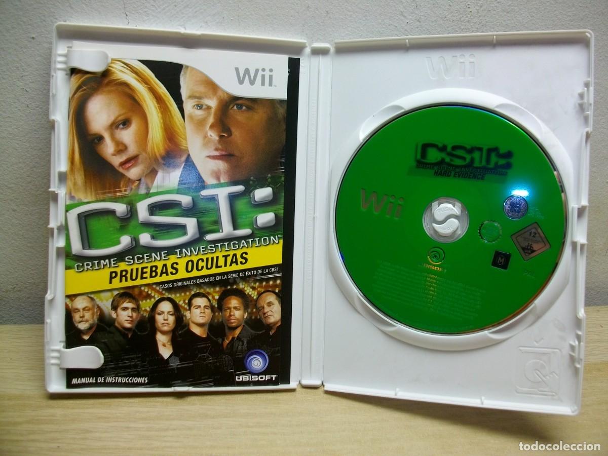 Videojuegos y consolas: CSI: Pruebas Ocultas JUEGO de Wii - Foto 2