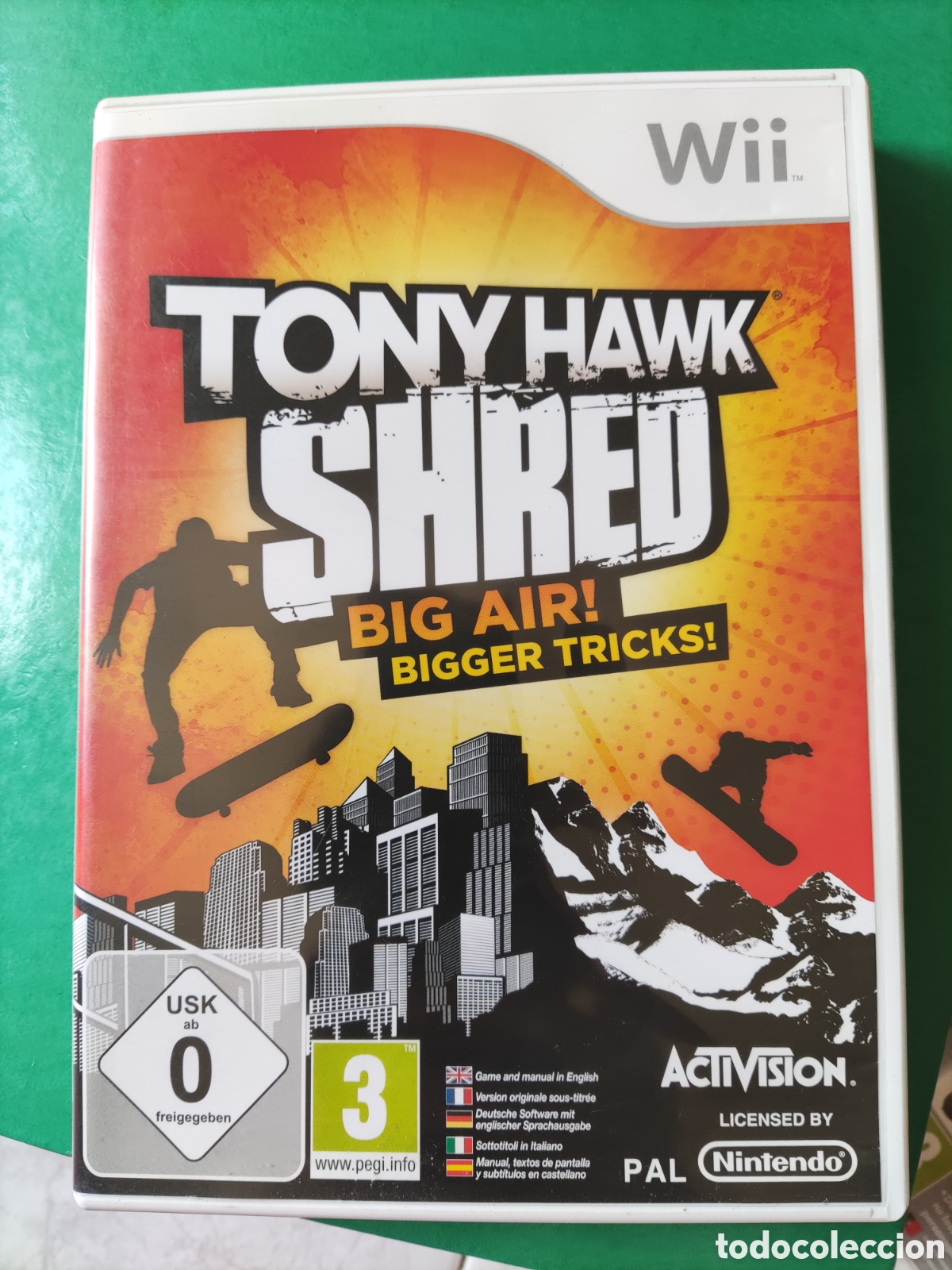 Videojuegos y consolas: Wii TONY HAWK SHRED. - Foto 1