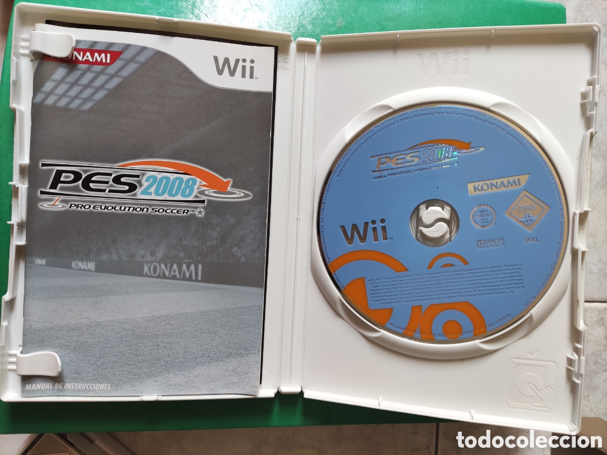 Videojuegos y consolas: Wii PES 2008. Pro Evolution Soccer - Foto 3